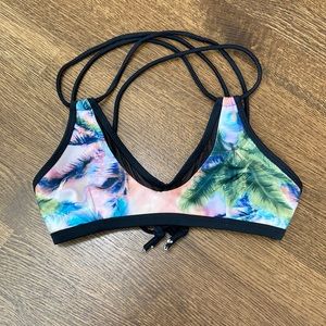 San Franpsycho surf bikini top size S